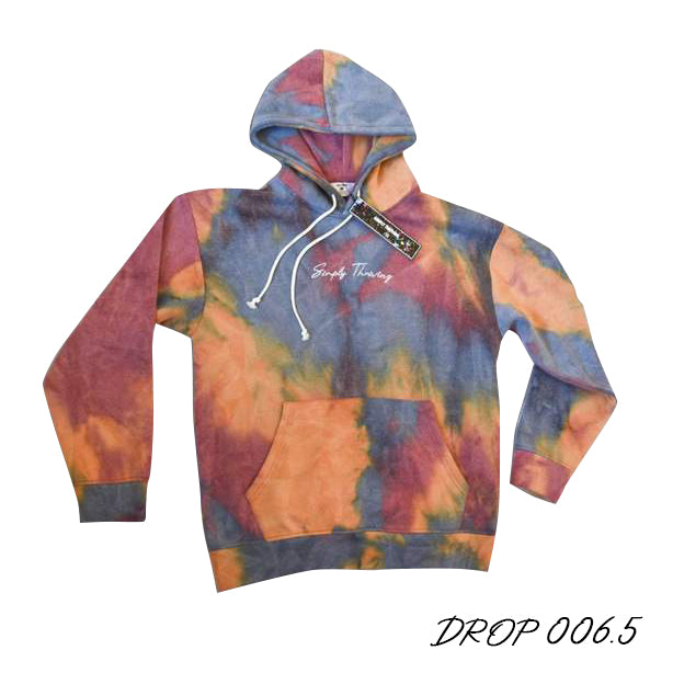 Simply Vibin Tie-Dye Hoodie