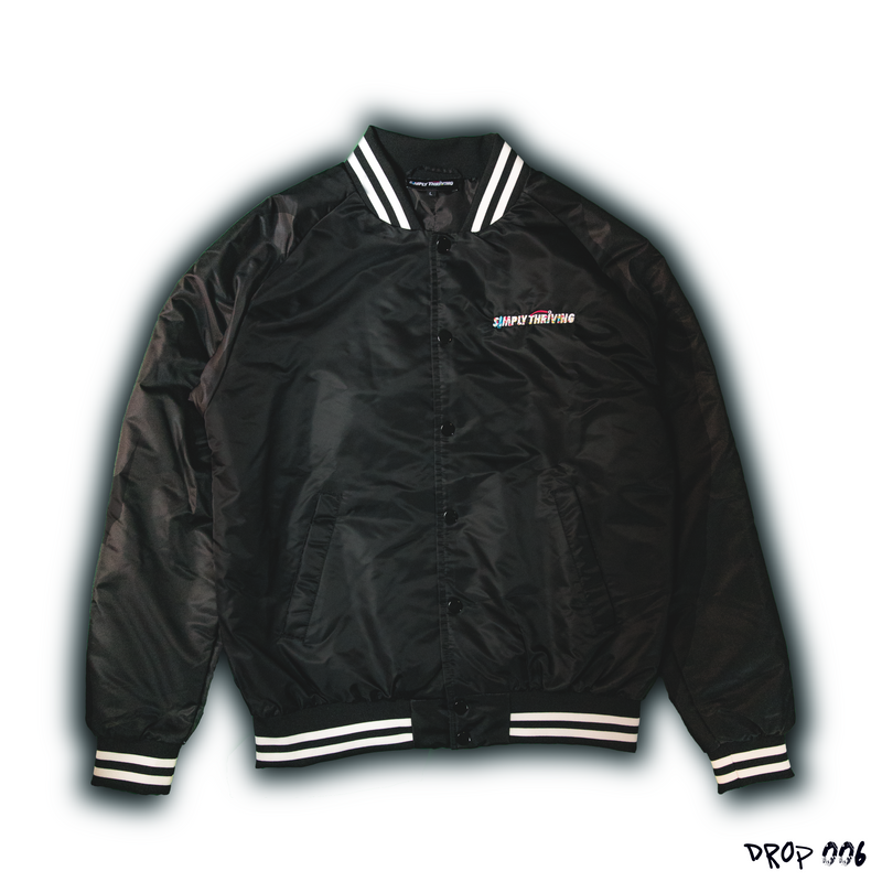 Simply 'Members Only' Bomber Jacket
